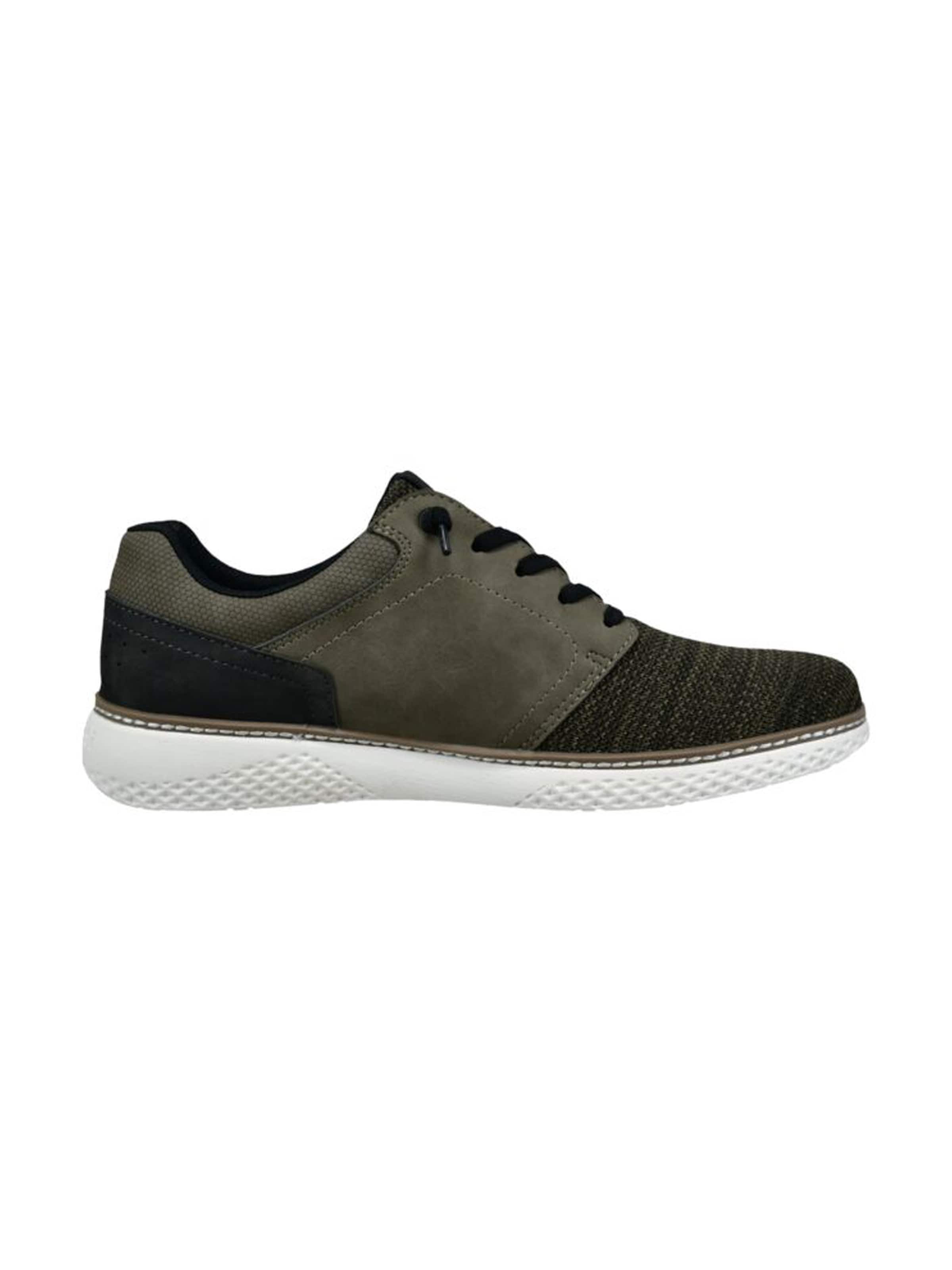 Sneaker bassa di bugatti in verde