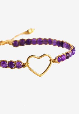 Samapura Jewelry Bracelet 'Herz' in Gold