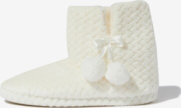 DeFacto Slippers in White: front