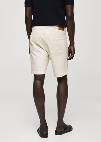 MANGO MAN Regular Broek 'Jarod' in Beige