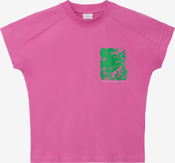 s.Oliver Shirt in Roze: voorkant