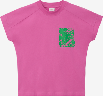 T-Shirt s.Oliver en rose : devant