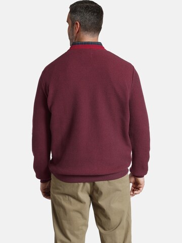 Charles Colby Pullover 'Earl Shane' in Rot