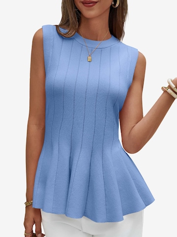 Imily Bela Gebreide top in Blauw