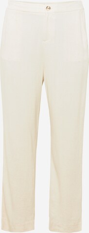 ONLY Carmakoma Wide leg Pants in Beige: front