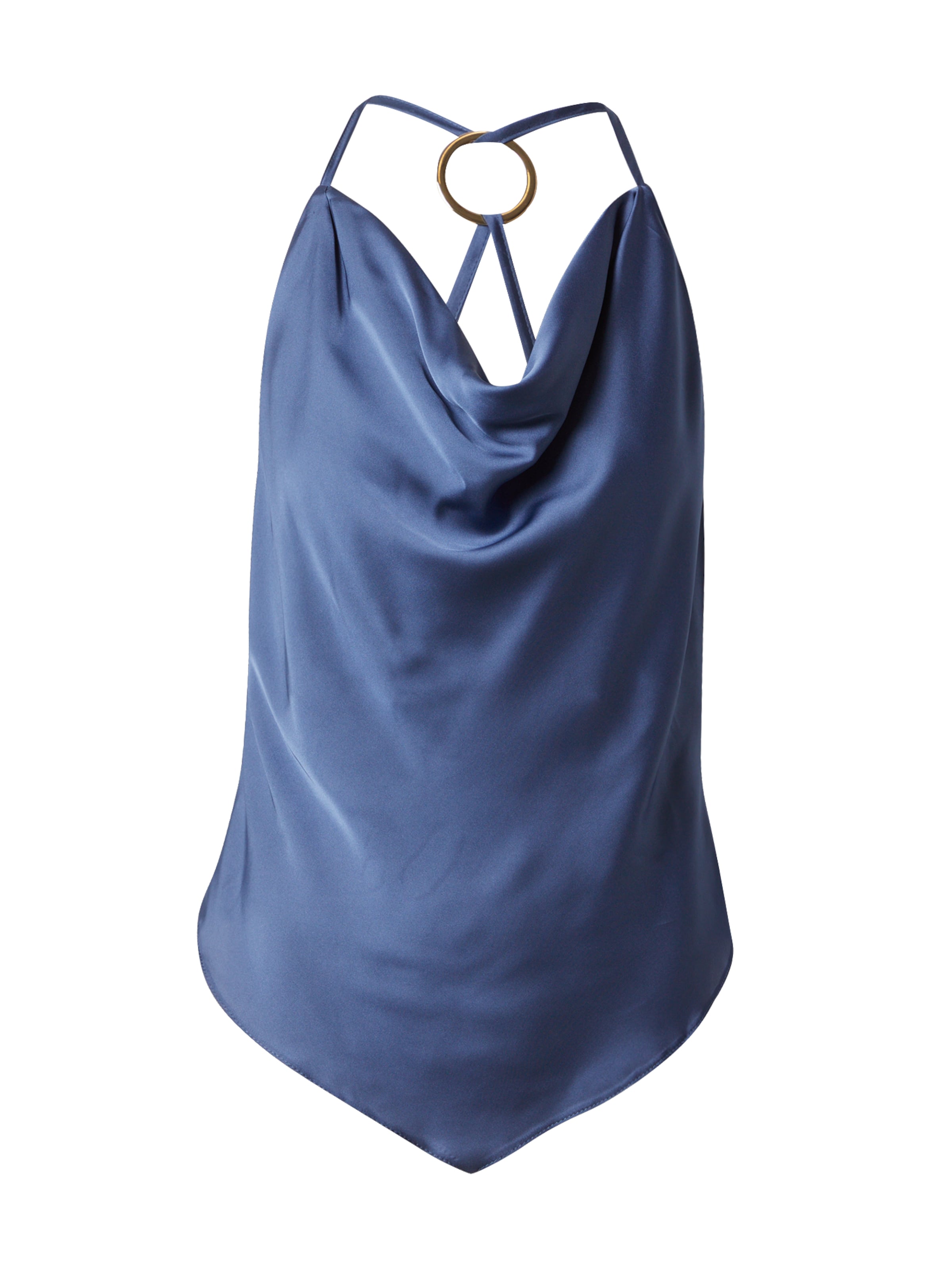 River Island - Top em azul: frente