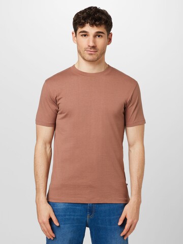minimum Bluser & t-shirts 'Aarhus' i brun: forside
