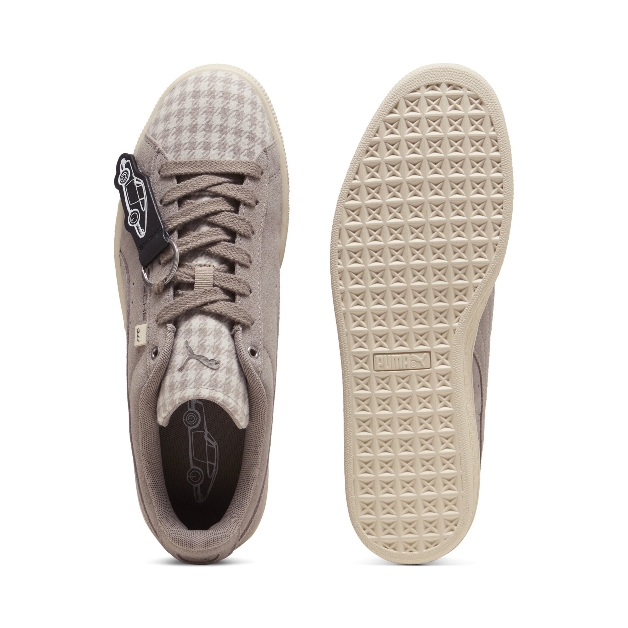 Baskets basses 'Porsche Legacy Suede Classic' PUMA en gris