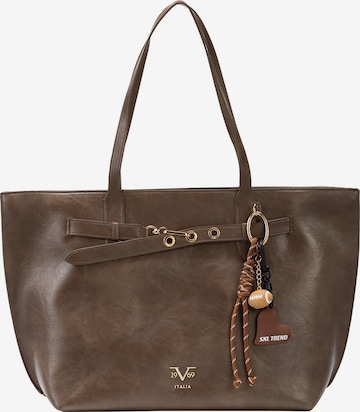 19V69 ITALIA Shopper 'Ragusa' in Grey: front