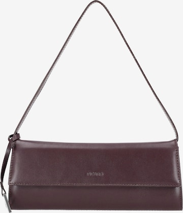 Picard Clutch 'Auguri' in Rot: Vorderseite
