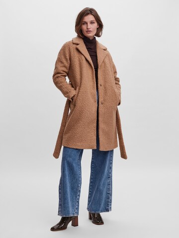 VERO MODA Between-seasons coat 'Twirlisia' in Brown