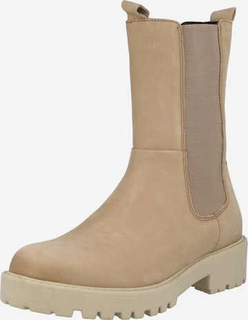 PS Poelman Chelsea Boots in Grey: front