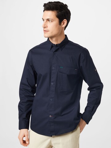 Regular fit Camicia di TOMMY HILFIGER in blu: frontale