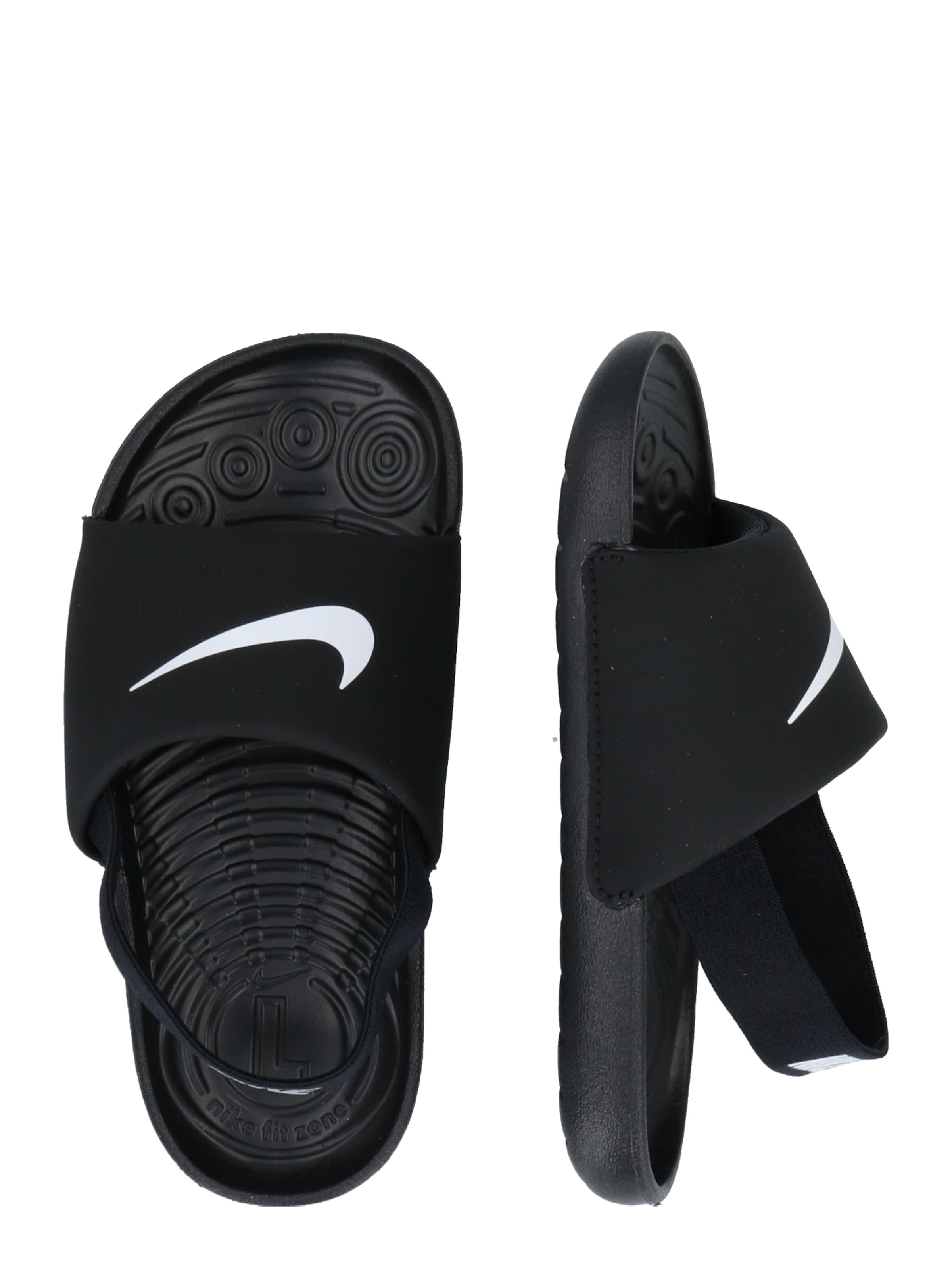 Nike Sportswear Åbne sko 'Kawa' i sort