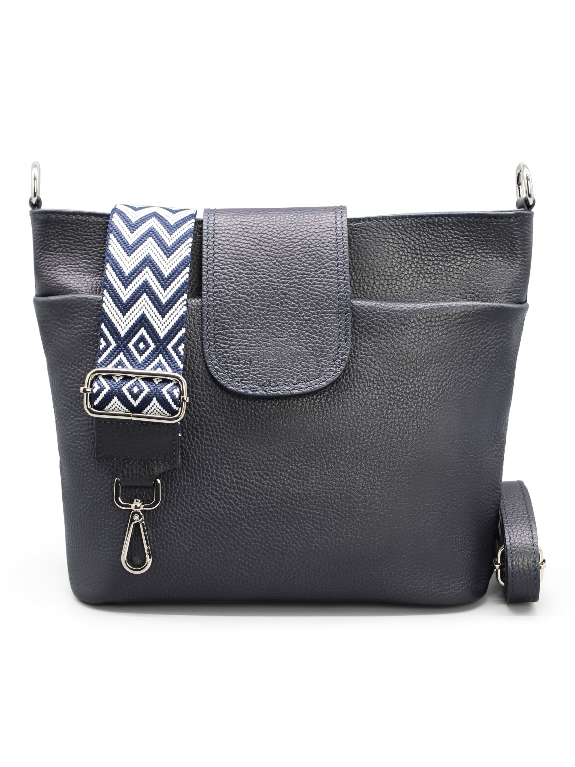 Adel Bags Shoulder Bag 'Sara' in Blue: front