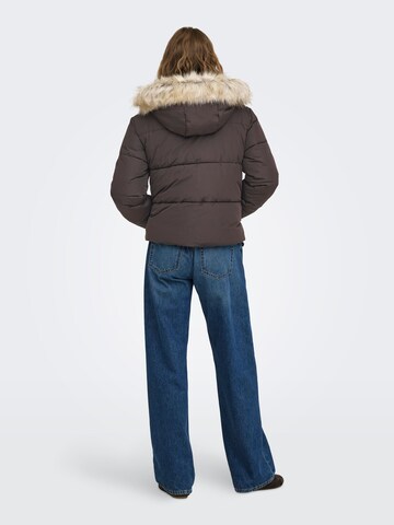 ONLY Winter jacket 'ONLJuta' in Brown