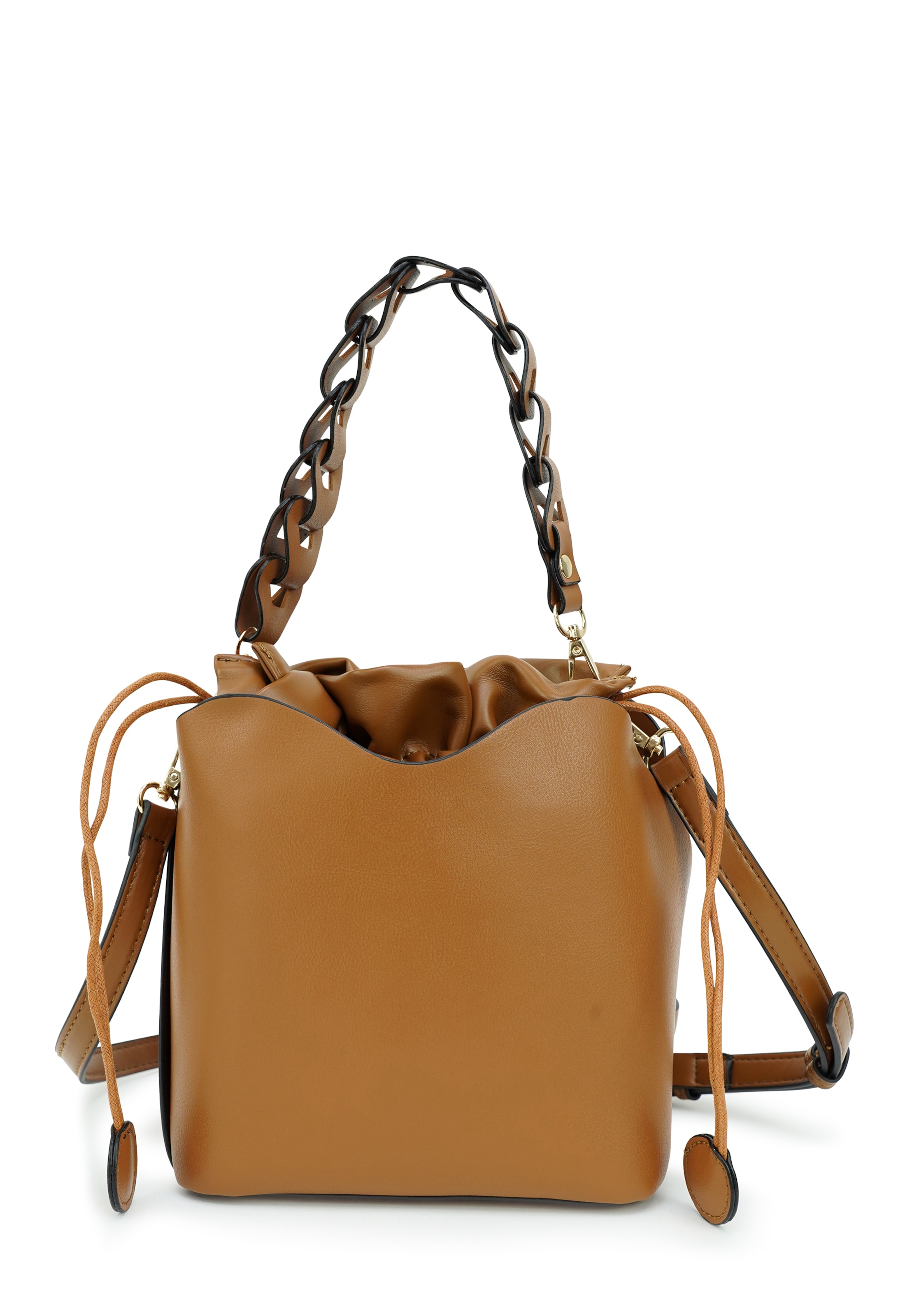 HARPA Handtasche 'ALEYA' in Braun: Vorderseite