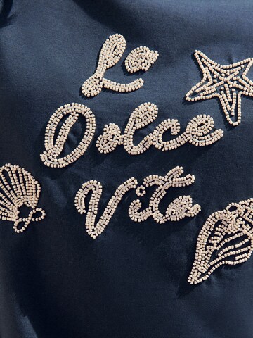 Next T-Shirt in Blau