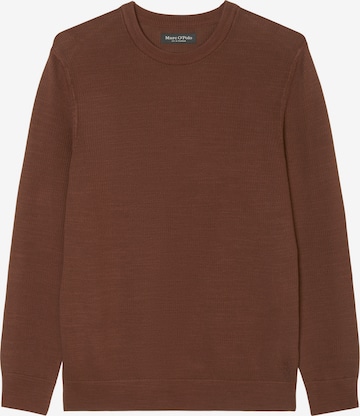 Pull-over Marc O'Polo en marron : devant