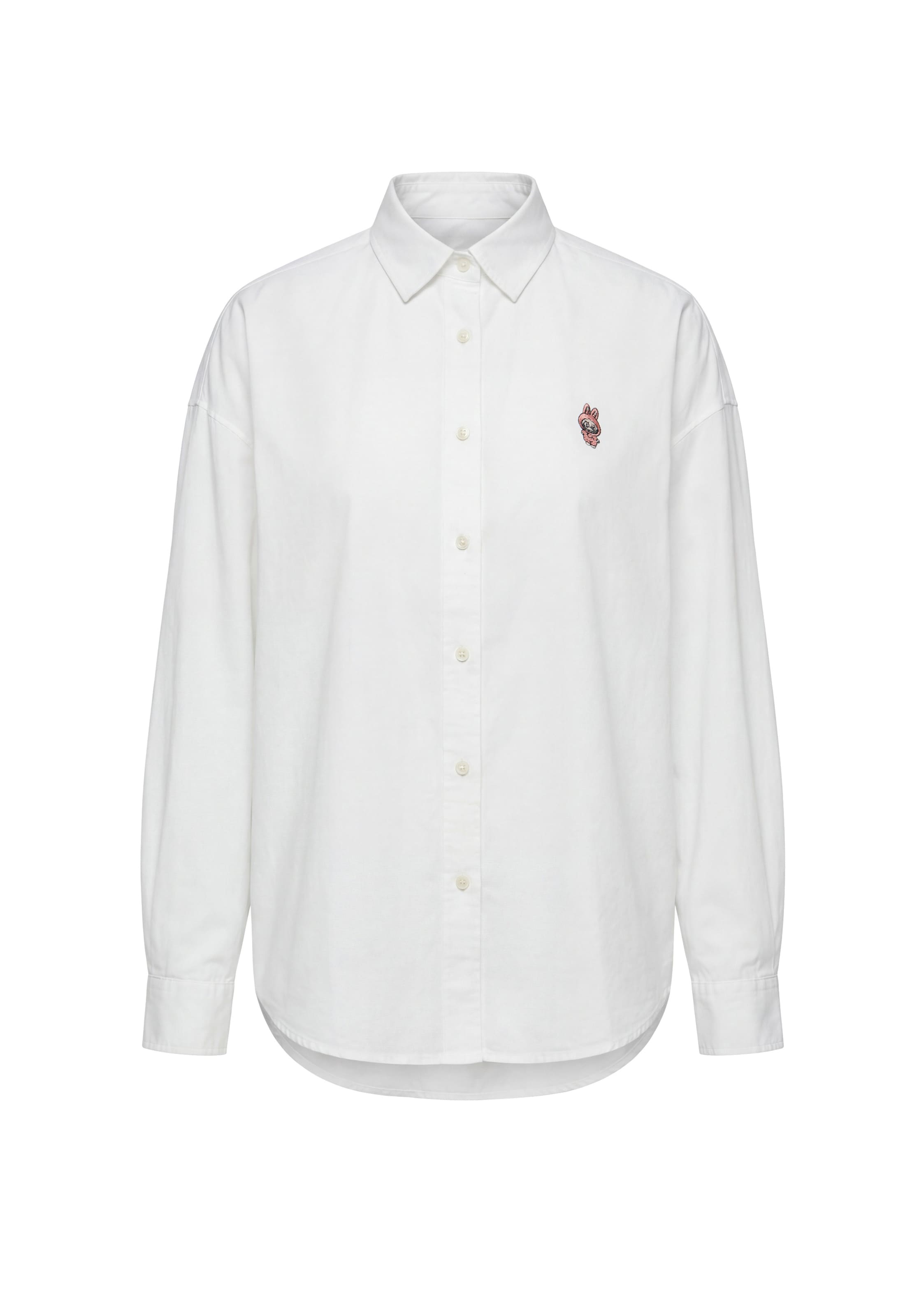 myMo Pop Shirt in Wit: voorkant