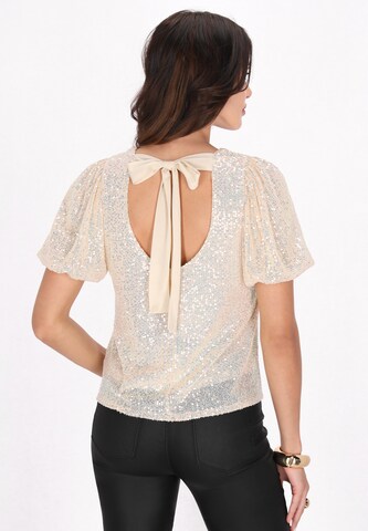 faina Blouse 'Fashion Look' in Beige