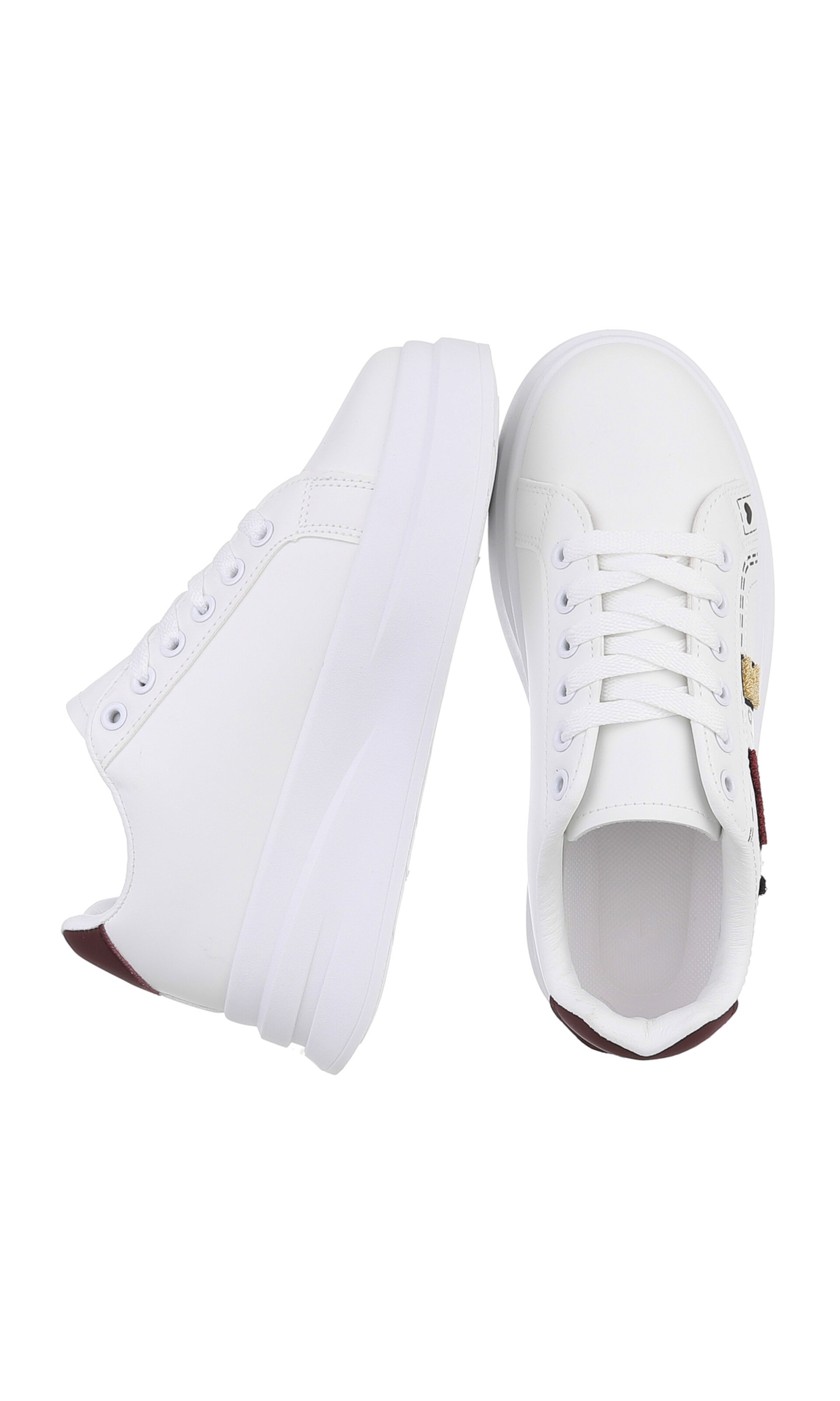 Ital-Design Sneaker in Weiß