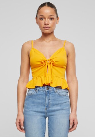 Urban Classics Top in Gelb: Vorderseite