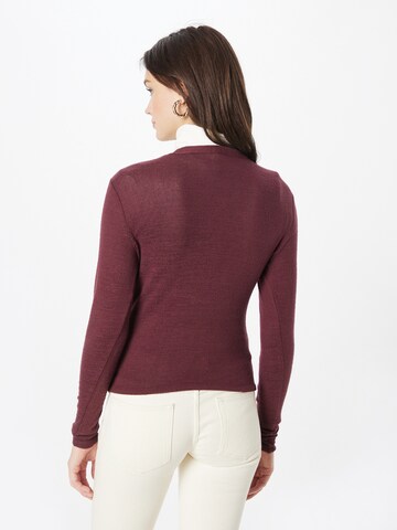 Abercrombie & Fitch Sweater in Purple