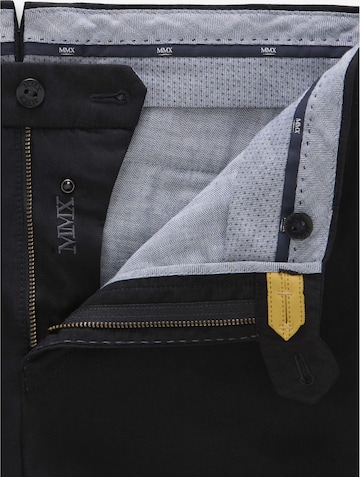 MMX Germany Regular Chino Pants in Black: front