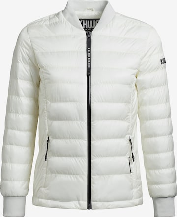 khujo Between-Season Jacket 'Maude' in White: front