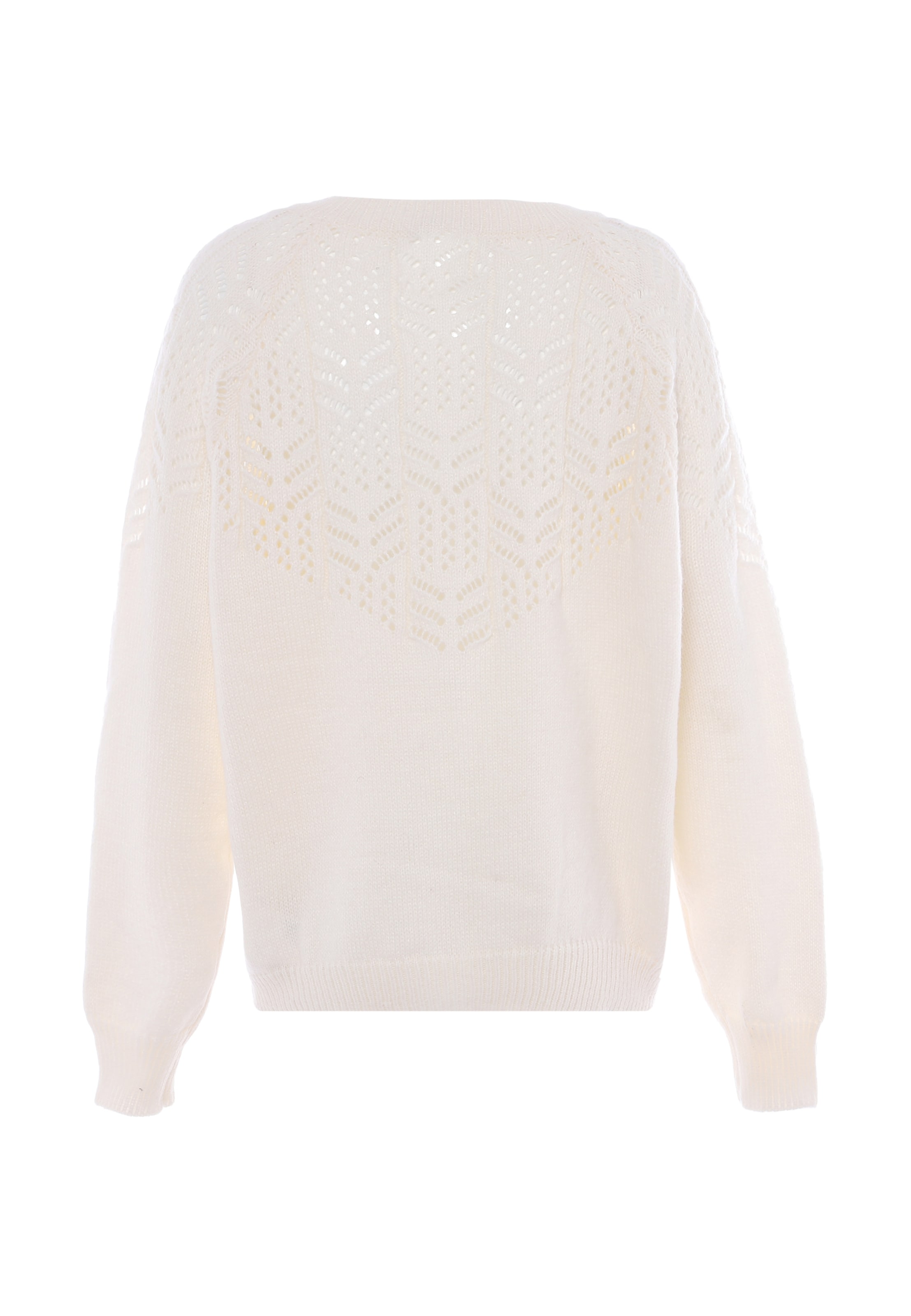 Jalene Strickjacke in Weiß