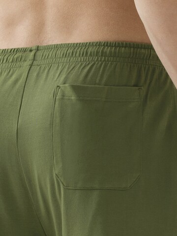 Regular Pantalon de pyjama 'Jefferson' Mey en vert