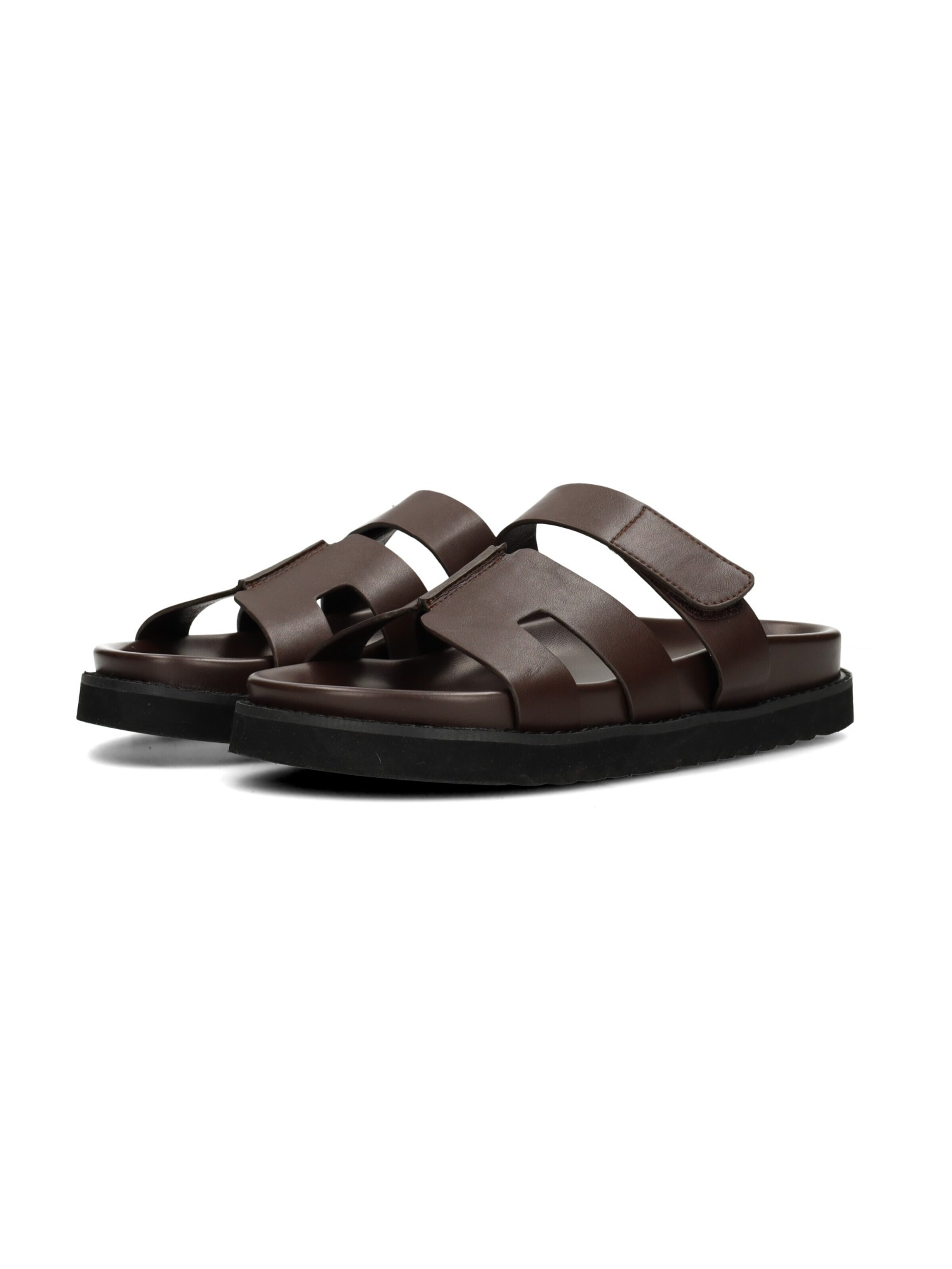 Sandales à lanières 'SCOTTIE' POSH by Poelman en marron