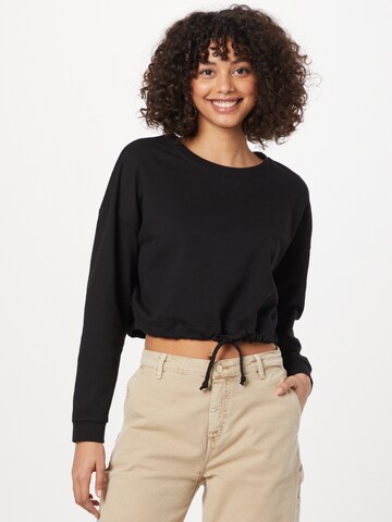 Sweat-shirt ONLY en noir : devant