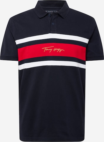 TOMMY HILFIGER Тениска в синьо: отпред