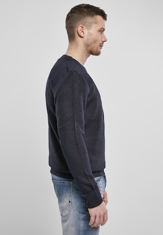 Brandit Sweater 'Military' in Blue