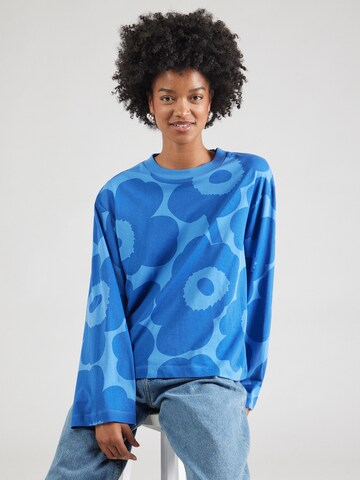 T-shirt 'VALKEA' Marimekko en bleu : devant