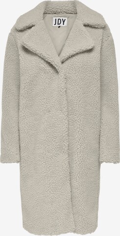 JDY Between-Seasons Coat in Grey: front