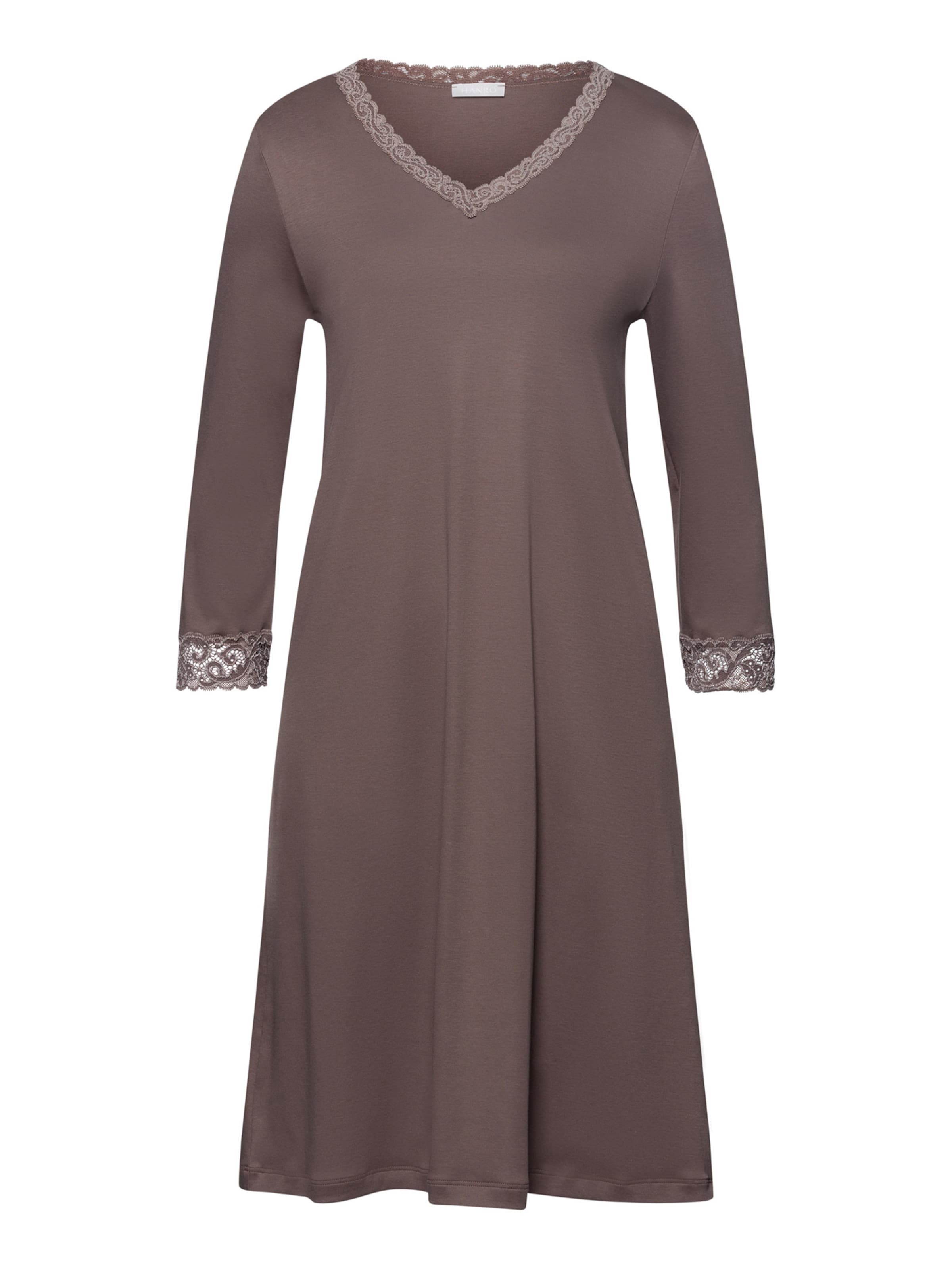 Chemise de nuit ' Moments ' Hanro en gris : devant