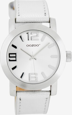 OOZOO Analog Watch 'JR200' in White: front