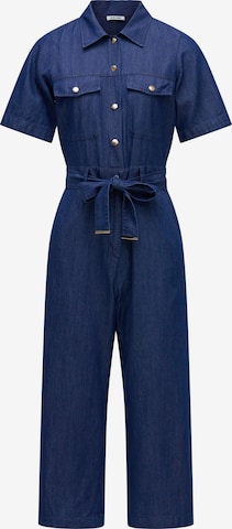 Combinaison Salsa Jeans en bleu : devant