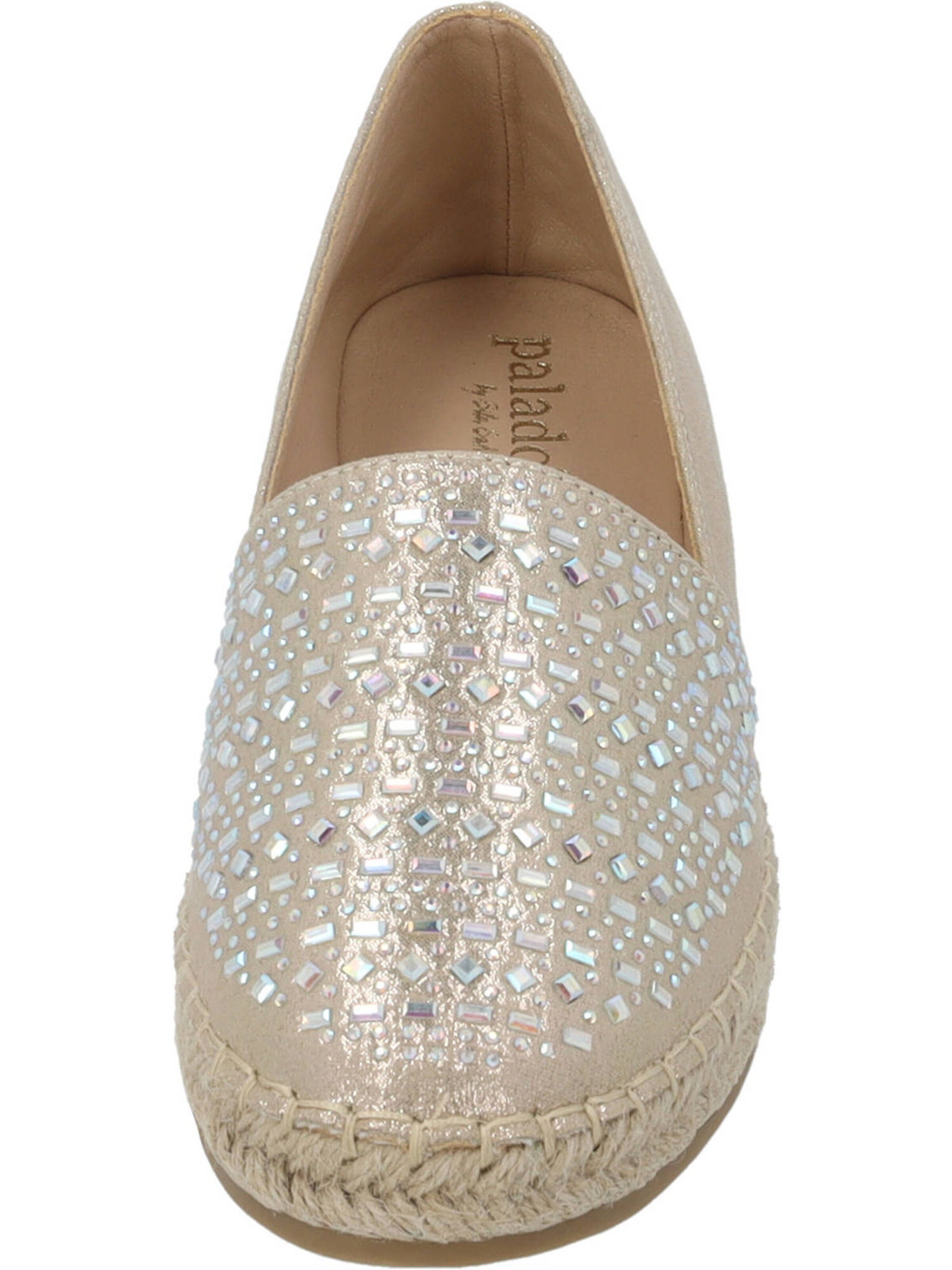 Espadrilles 'Chesu' Palado by Sila Sahin en or