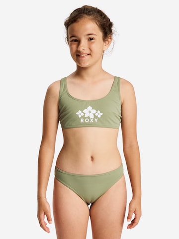 ROXY Bikini 'Solid Active' in Green: front