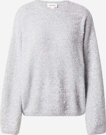 Monki Sweater in Grey: front