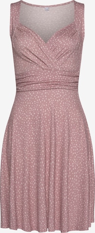 VIVANCE Dress in Pink: front