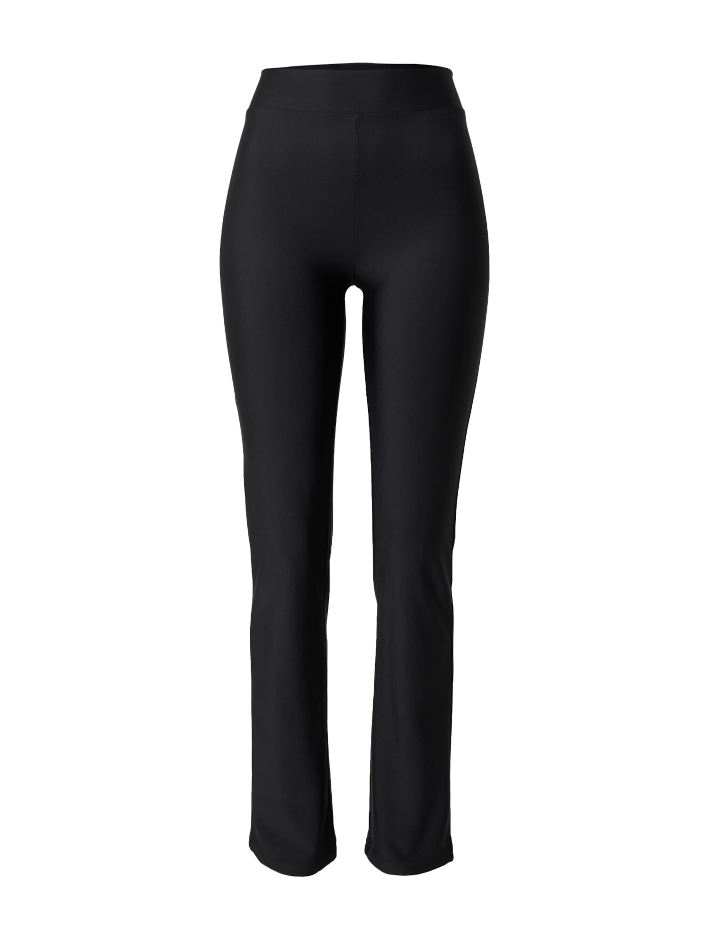 ONLY PLAY Flared Workout Pants in Black: front