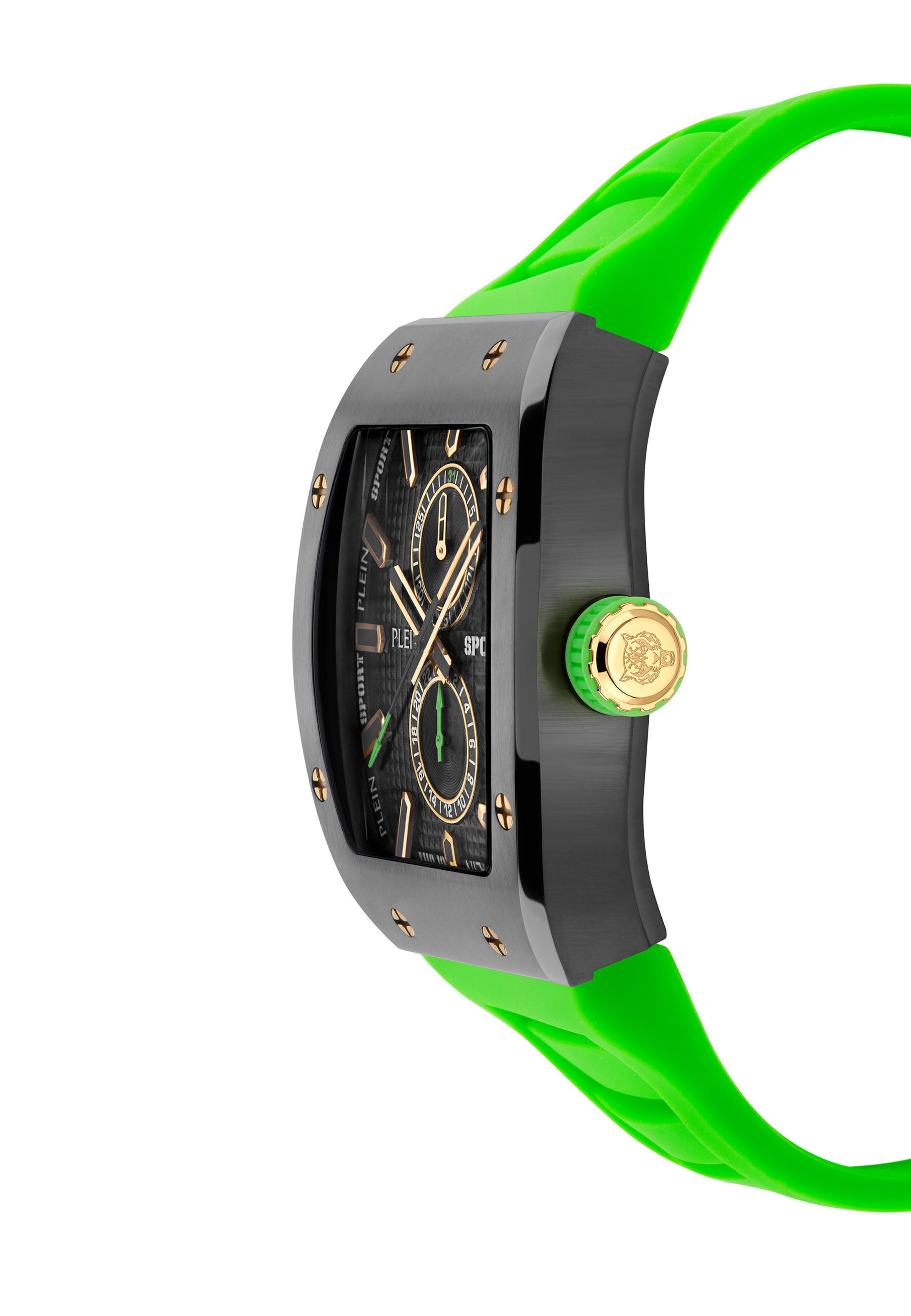 Montre à affichage analogique 'Stormbreaker' Plein Sport en vert