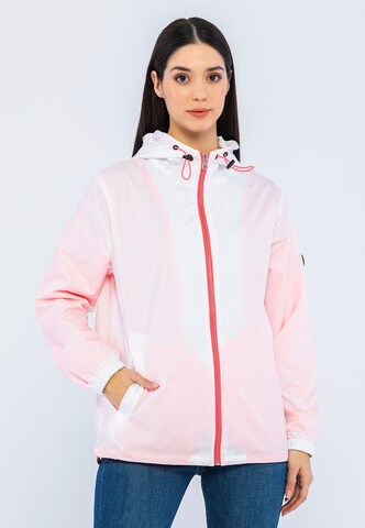 Giorgio di Mare Between-Season Jacket 'Justine' in Pink: front