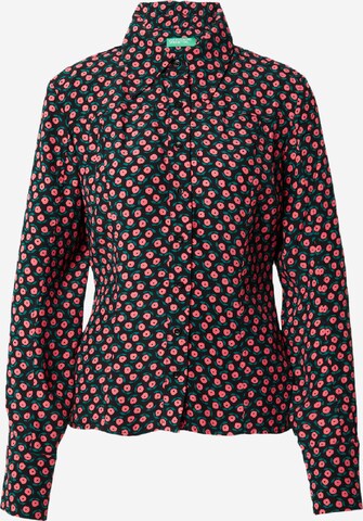 UNITED COLORS OF BENETTON Blouse in Black: front