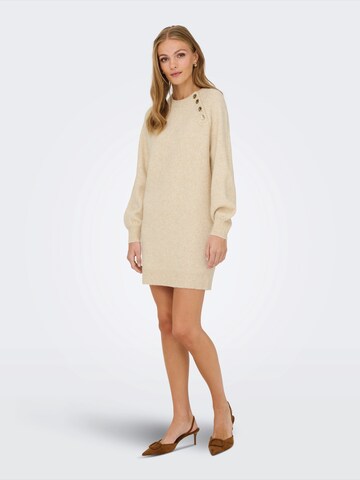 Robes en maille 'ONLEMMA' ONLY en beige